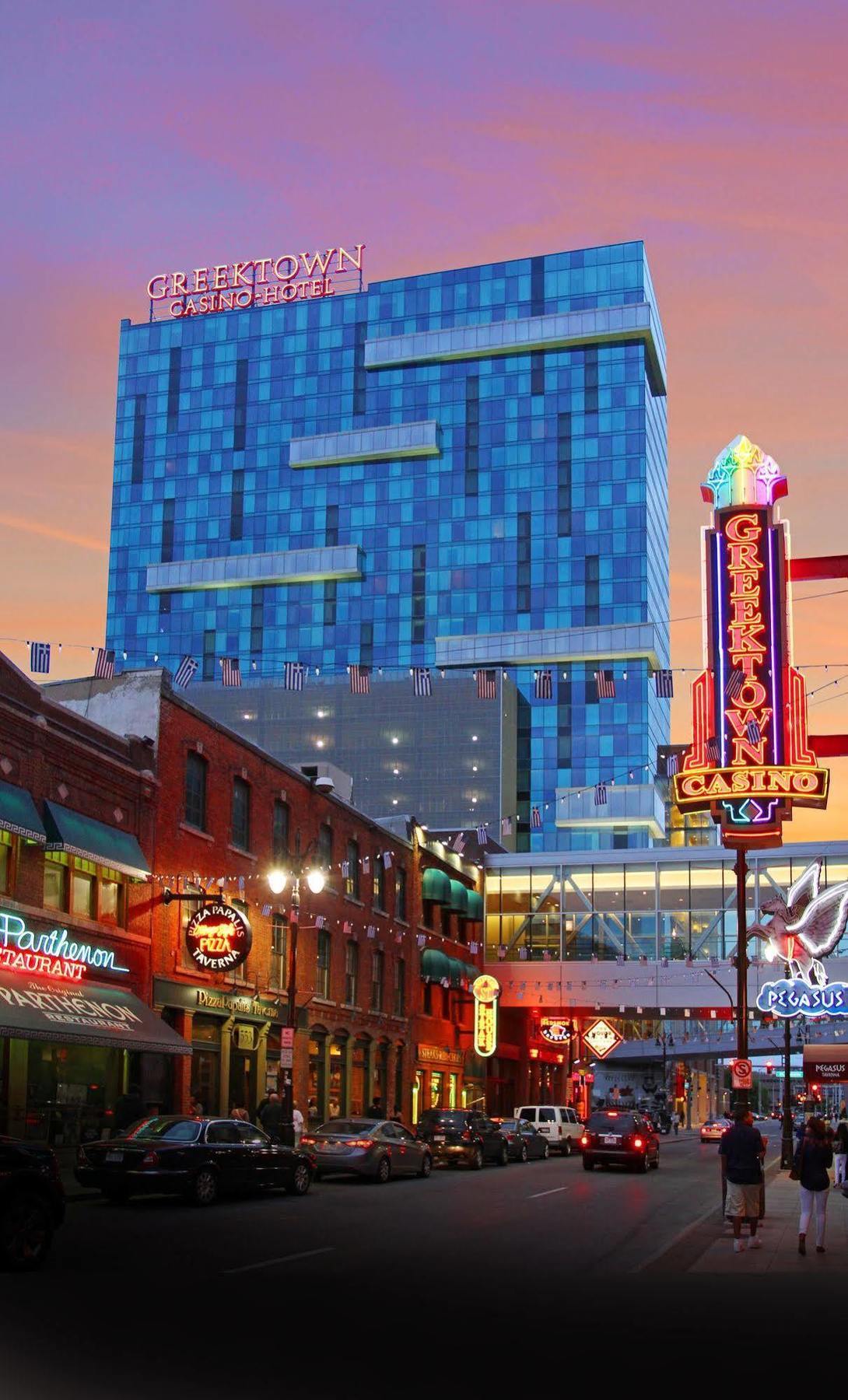 Hotel Hollywood Casino At Greektown Detroit Exterior foto